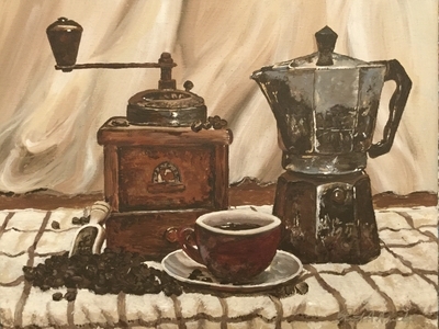 Coffee Beans 14x11