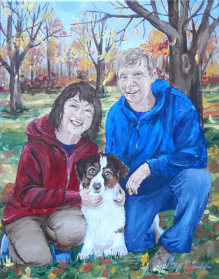 Stuart, Susan & Rapley 11x14