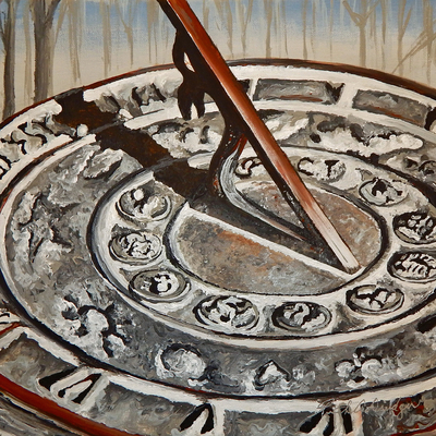 "In the Shadow of Time" 12x12