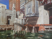 MOORINGS ON THE CHICAGO RIVER 24x18