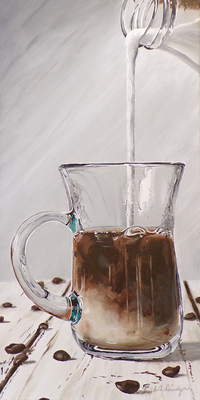 "No Stirring!" 12"x24"