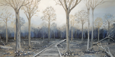 Ode to Kopegaron Woods 48x24"