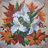 "Ontachewan Bouquet" 12x12