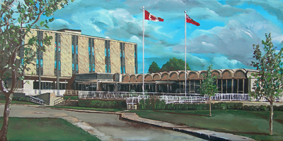 SARNIA COURTHOUSE 24x12