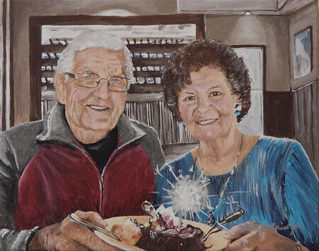 Sixty-Three Years Together 14x11