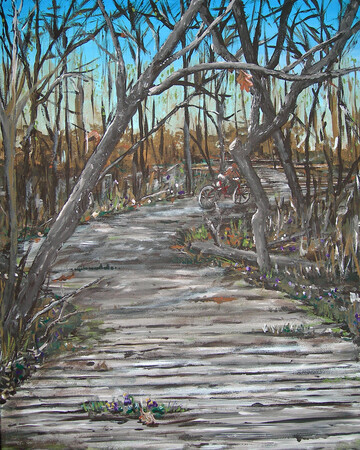 Subtle Signs of Spring at Point Pelee 16x20