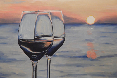 Sunset Serenade 36x24