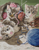 "Tabby Trouble" 11x14