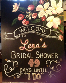 Bridal Shower Signs