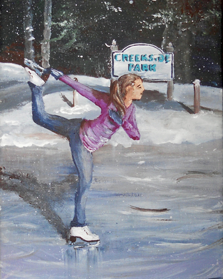 Winter Delight - Creekside Park - Town of Huntsville 8x10