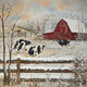 "Winter Farm" 36x36